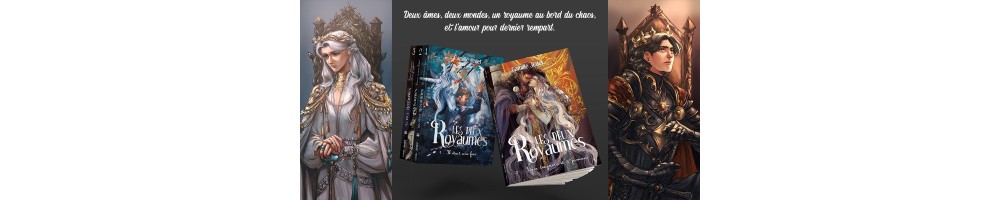 Les Deux Royaumes – Trilogie Fantasy M/M | Camille Jedel